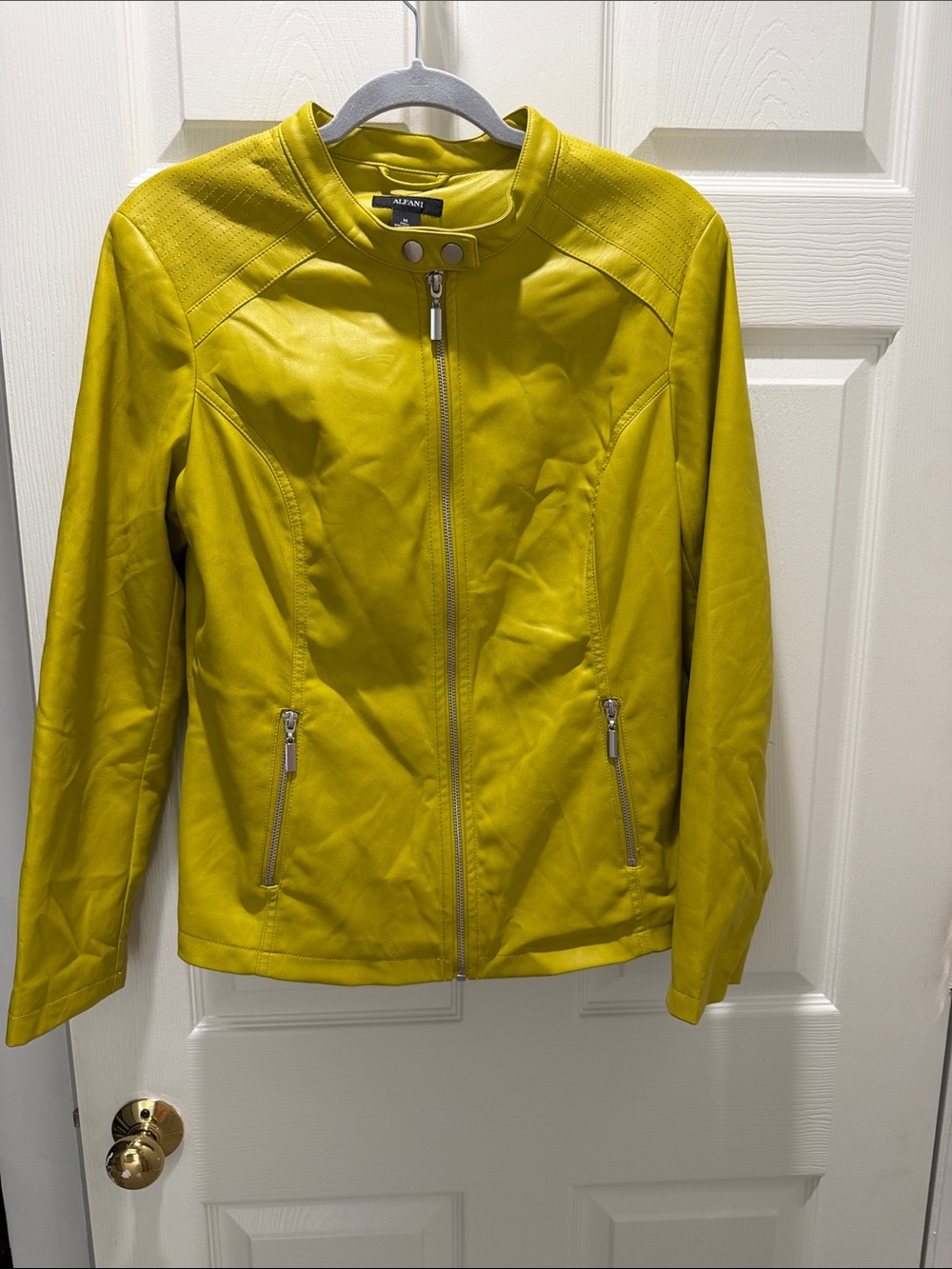 Alfani Leather Jacket
